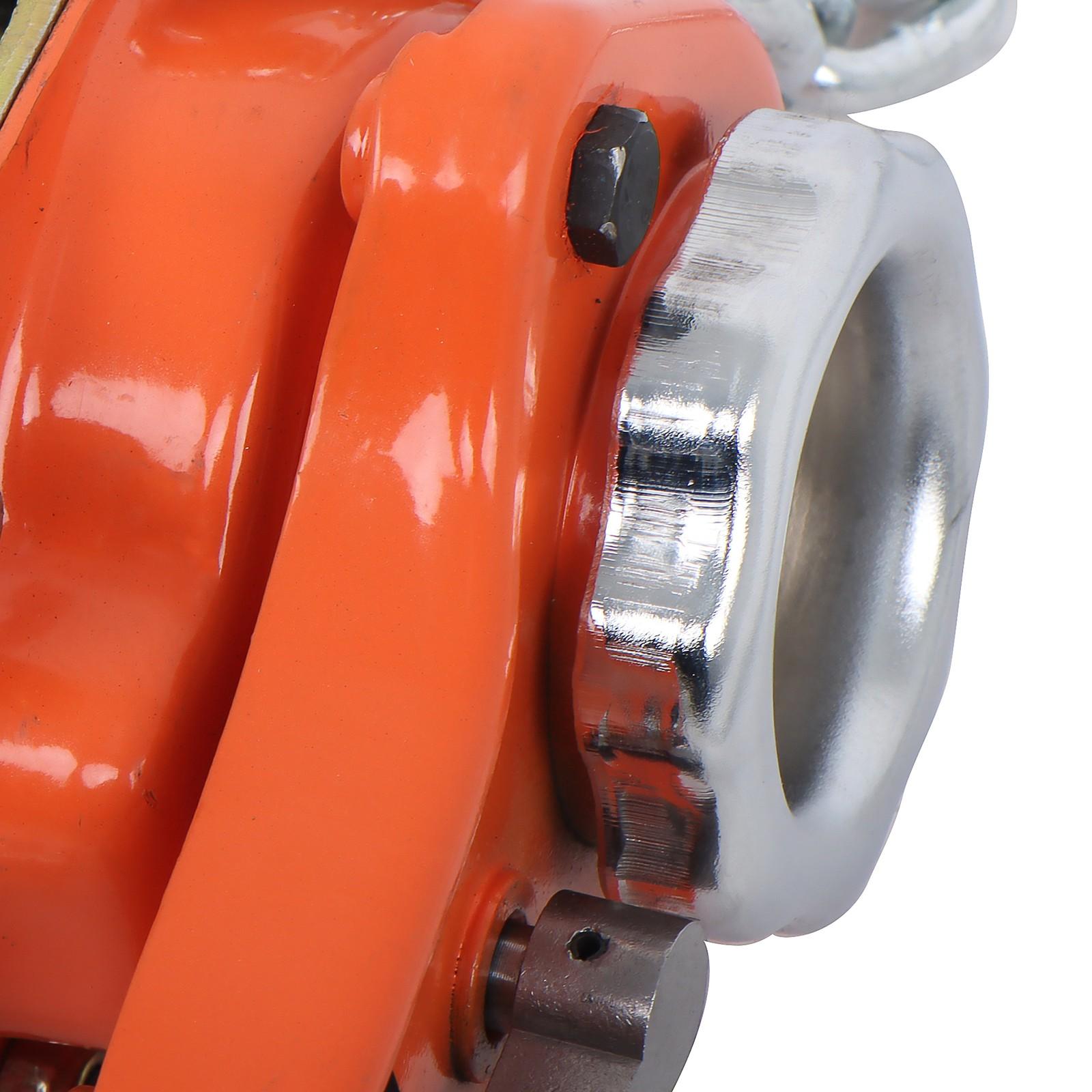 1-1/2 Ton 3300lbs Industrial Manual Hoist 10 FT Come Along & 360° Rotation Hook
