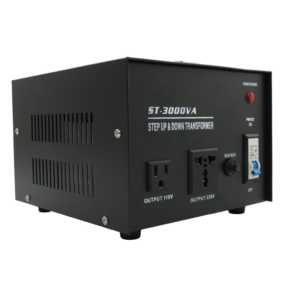 3000 Watt Step Up/Down Voltage Converter Transformer 110V To 220V/220V To 110V