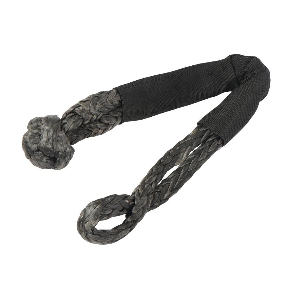 1"×30‘ Kinetic Recovery Tow Rope (34000lbs) Heavy Duty Energy Rope W/ 2 Shackles