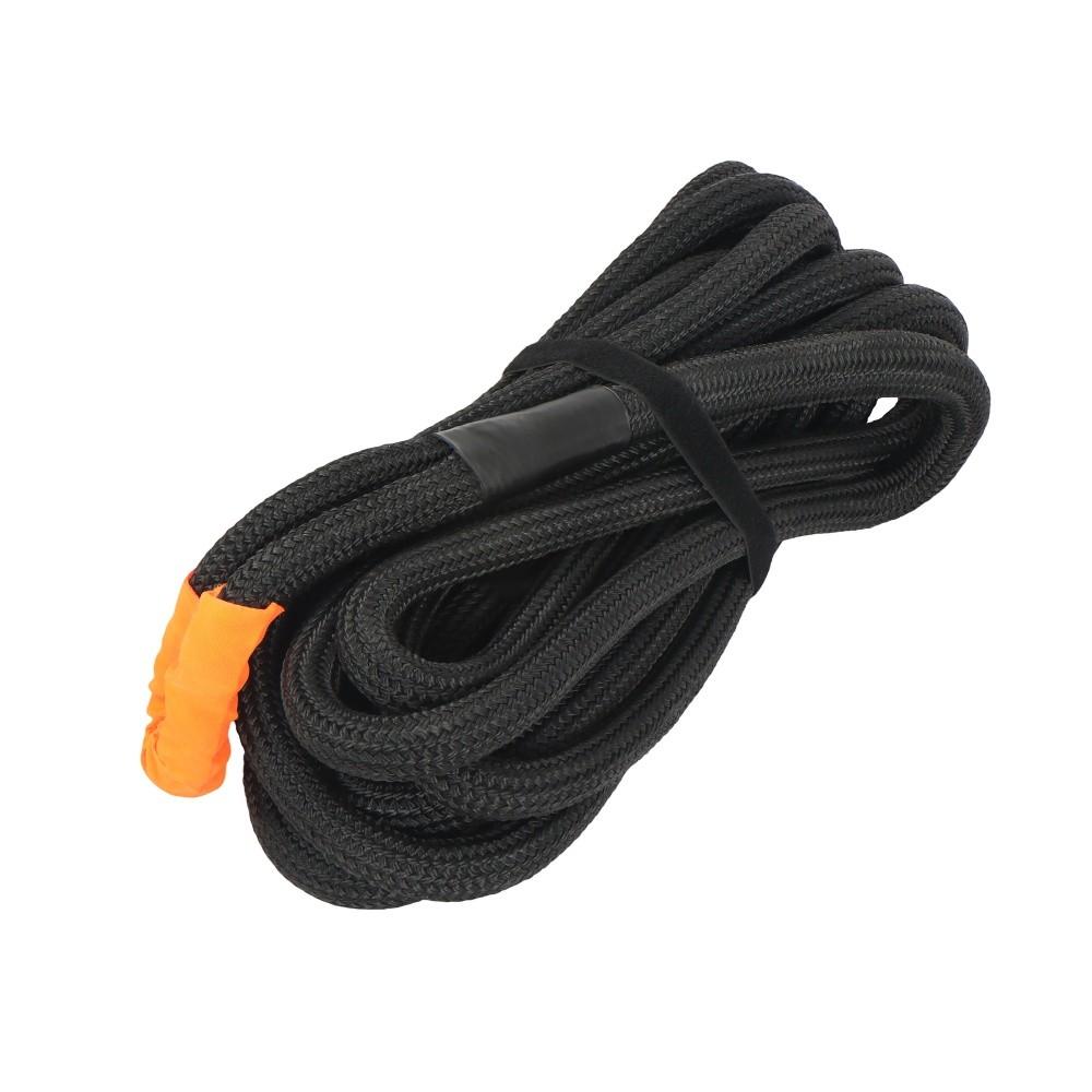 1"×30‘ Kinetic Recovery Tow Rope (34000lbs) Heavy Duty Energy Rope W/ 2 Shackles