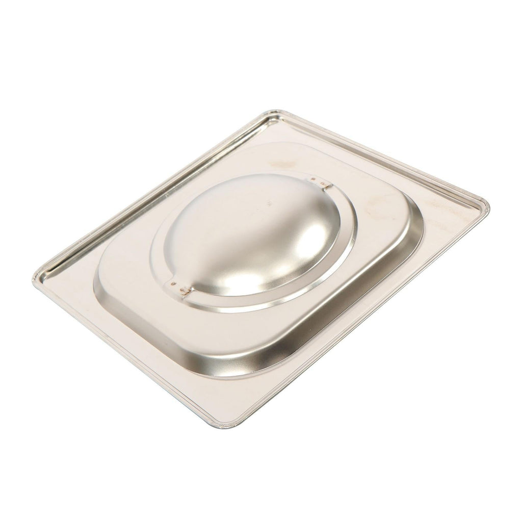 6 Pack Stainless Steam Hotel Pans 1/6 Size 6 Inch Deep With Lids