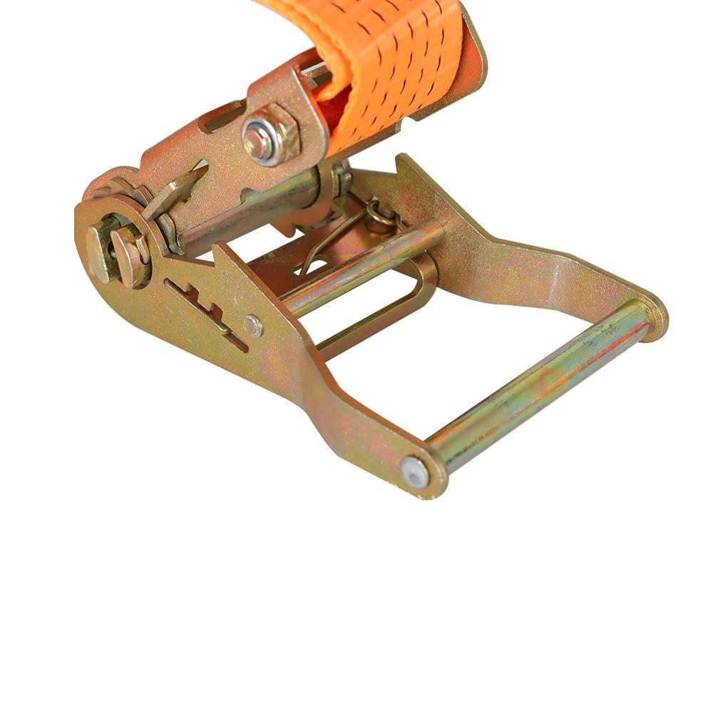 8 Pack E-Track Ratchet Straps 2 "x 20' 4000 lb Orange Heavy Duty Tie Downs USA