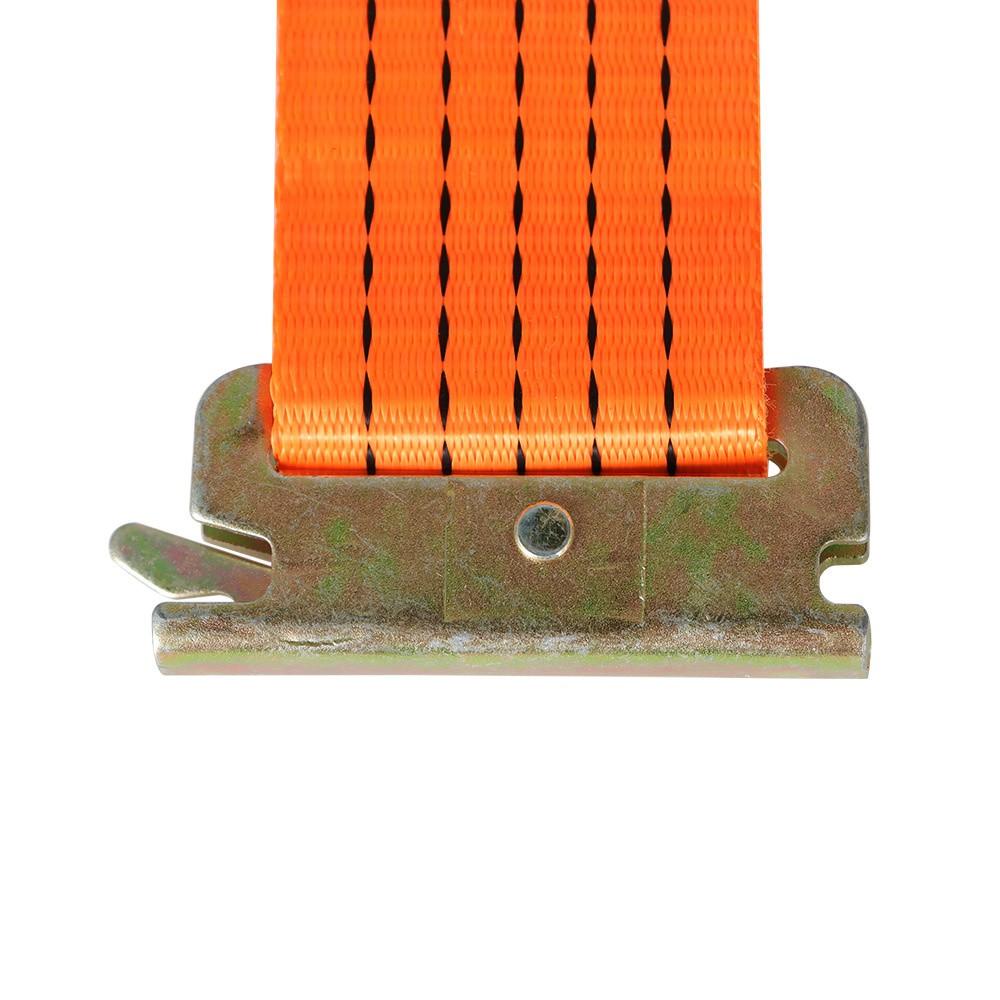 8 Pack E-Track Ratchet Straps 2 "x 20' 4000 lb Orange Heavy Duty Tie Downs USA