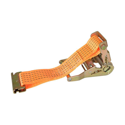 8 Pack E-Track Ratchet Straps 2 "x 20' 4000 lb Orange Heavy Duty Tie Downs USA