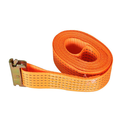 8 Pack E-Track Ratchet Straps 2 "x 20' 4000 lb Orange Heavy Duty Tie Downs USA