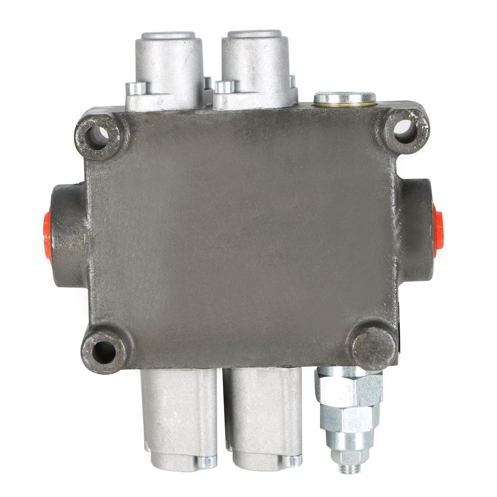 2 Spool Hydraulic Directional Control Valve 25 GPM 3000PSI BSPP
