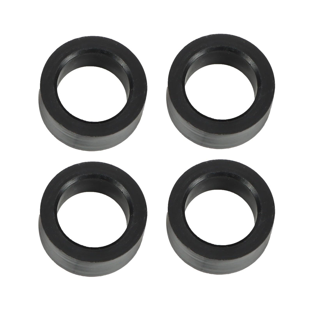 2 Pack 4.80/4.00-8 Flat Free Tire And Wheel -16" Solid Tire 5/8" Axle Bore Hole