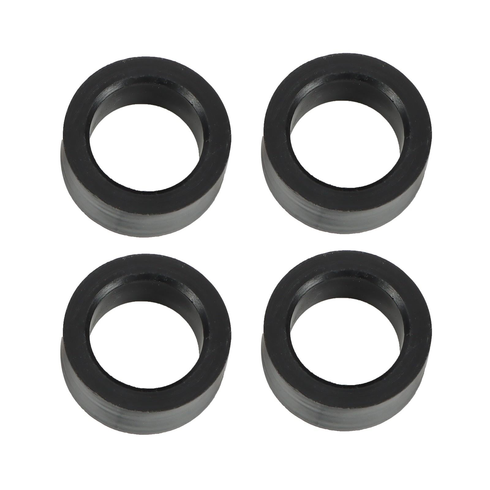 2 Pack 4.80/4.00-8 Flat Free Tire And Wheel -16" Solid Tire 5/8" Axle Bore Hole