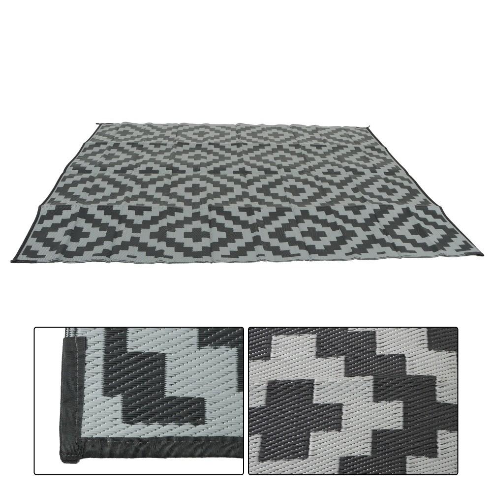 8x10 ft Waterproof Outdoor Rug Outdoor Plastic Straw Rug For Camping RV Deck