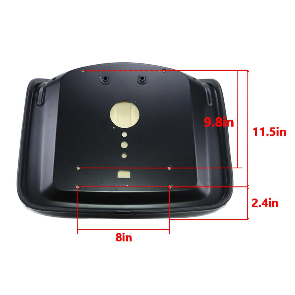TM333BL Universal Replacement Black High-Back Lawn Mower Tractor Seat