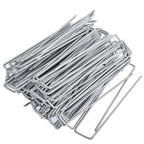6" 11 Gauge 1000 Pack Landscape Staples Garden Stakes Galvanized Sod Staples