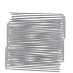 6" 11 Gauge 1000 Pack Landscape Staples Garden Stakes Galvanized Sod Staples