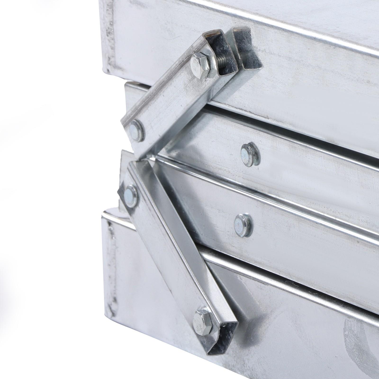 Aluminum Alloy 1.6m Folding Ladder - Versatile Portable Scaffold Platform