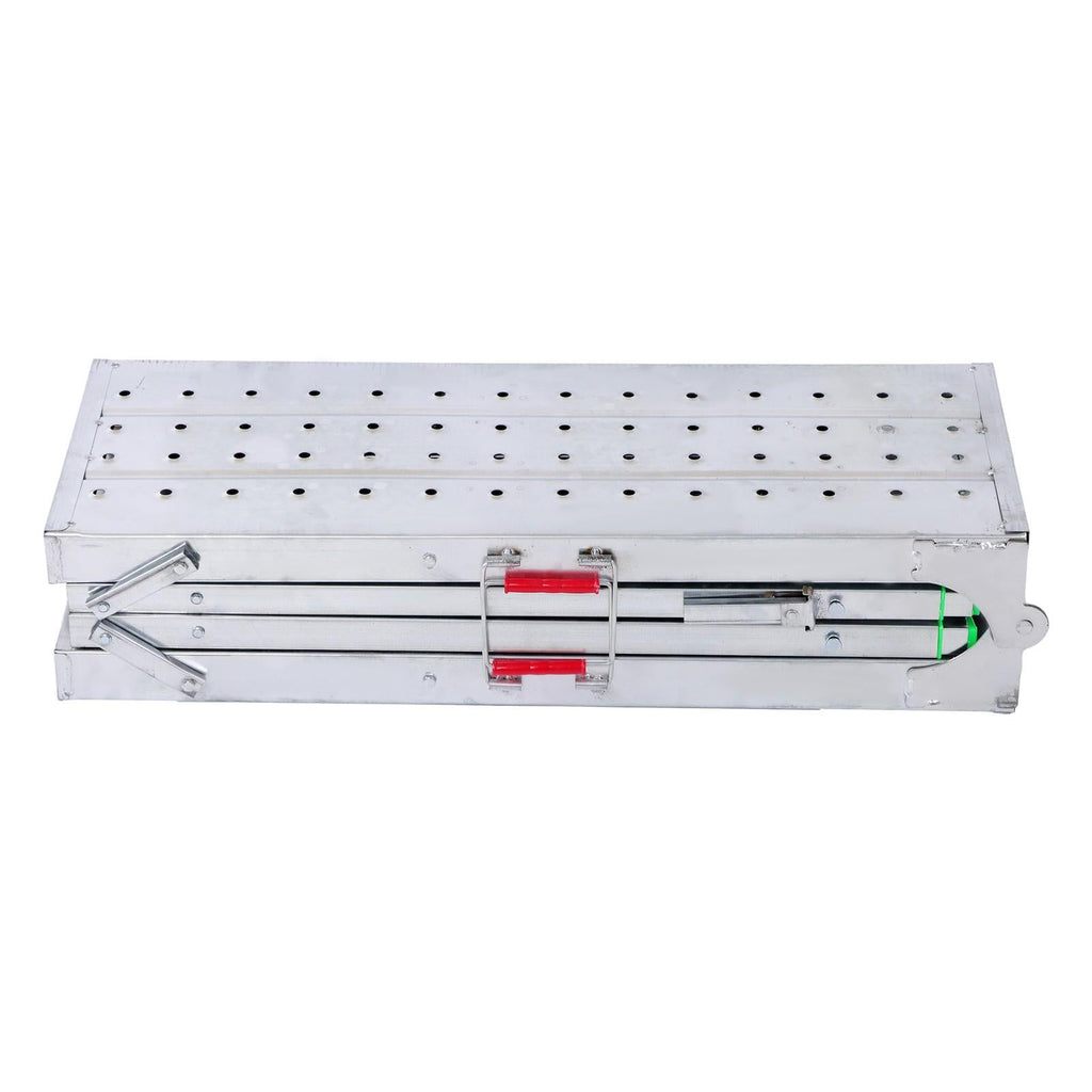 Aluminum Alloy 1.6m Folding Ladder - Versatile Portable Scaffold Platform