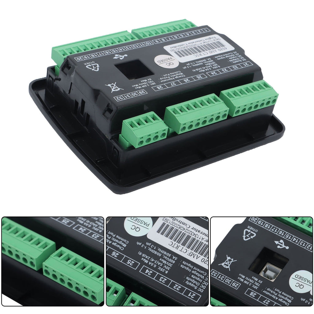 Controller Generator DSE4520 LCD Screen 3‑Phase Mains Detection Control Board