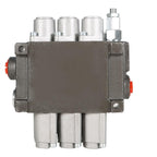 Hydraulic Directional 3 Spool P40 Control Valve, Manual Operate, 13GPM BSPP
