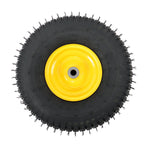 15x6.00-6" Turf Saver Tire & Wheel For Lawn Garden Mower Inflatable Wheel 2 Pack