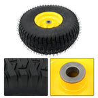 15x6.00-6" Turf Saver Tire & Wheel For Lawn Garden Mower Inflatable Wheel 2 Pack
