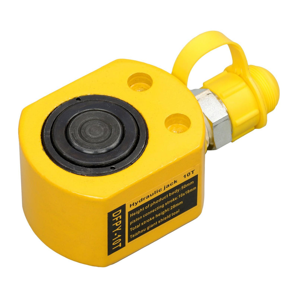 Mini Portable Hydraulic Ram Jack 10Ton Hydraulic Cylinder 1" Stroke Lifting