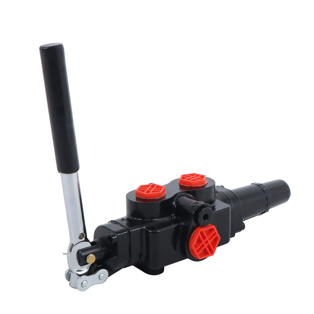 25GPM Hydraulic Log Splitter Valve NPT AB1/2” 3500 PSI Adjustable Deten