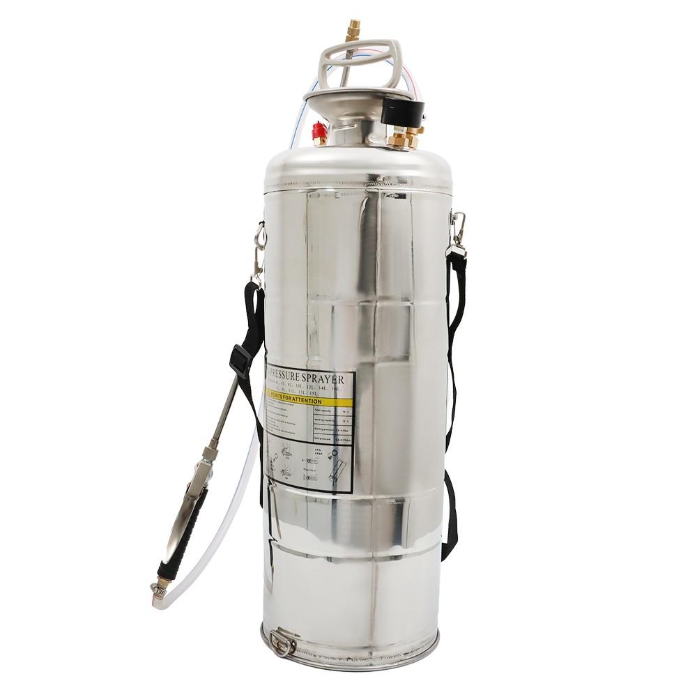 3 Gallon Stainless Steel Sprayer 12L Hand Pump Sprayer Garden And Lawn Cleaning