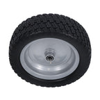 2-Pcs 13X5.00-6 Tire & Wheel Flat Free 3.4' Axle Hole For Lawn Mower Solid Tires