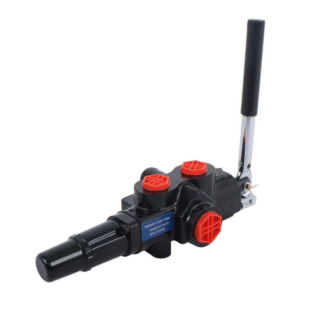 25GPM Hydraulic Log Splitter Valve NPT AB1/2” 3500PSI Adjustable Deten