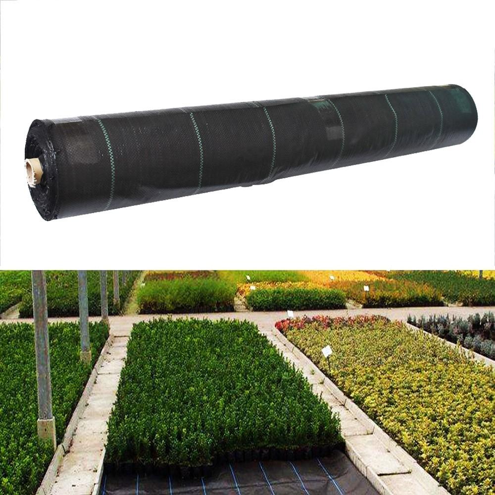 Woven Ground Weed Cover 3.2 Ounce Landscape Weed Barrier Fabric 6FT × 300FT
