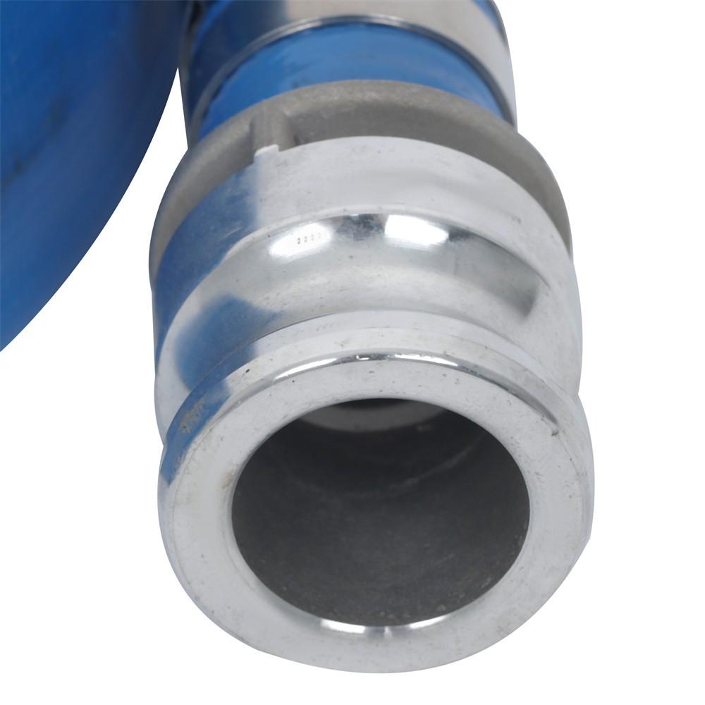 1.5" x 100' Blue PVC Backwash and Discharge Hose For Swimming Pools W/ Fittings