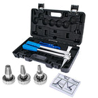 Pex Expander Expansion Tool Kit with 1/2" 3/4" 1" Expansion Head Hard Housing