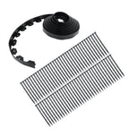 60FT 2" Garden Landscape Edging No Dig Lawn Edging Border With 72 8-In Spikes