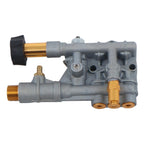 Sliver Pressure Washer Pump Manifold Kit 7108366 With Mounting Bolt Washer Pump
