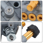 Sliver Pressure Washer Pump Manifold Kit 7108366 With Mounting Bolt Washer Pump