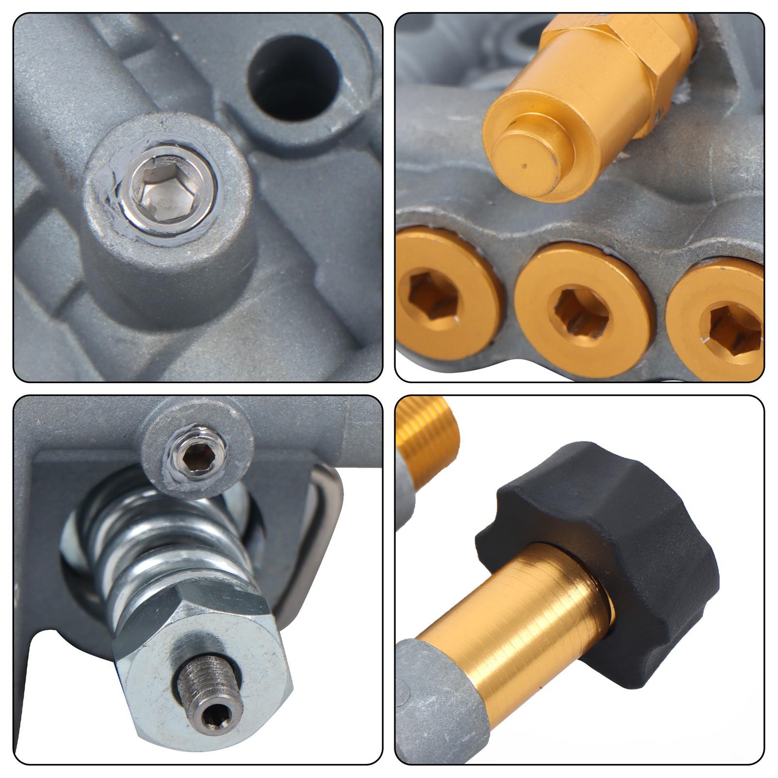 Sliver Pressure Washer Pump Manifold Kit 7108366 With Mounting Bolt Washer Pump