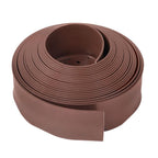 49FT 4" Garden Landscape Edging No Dig Lawn Edging Border With 75 8-In Spikes