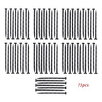 49FT 4" Garden Landscape Edging No Dig Lawn Edging Border With 75 8-In Spikes