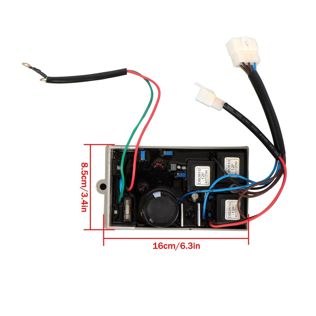 Replacement 12-15 KW AVR KI-DAVR-150S3 3 Phase Generator Voltage Regulator
