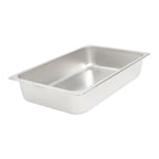 Multi-Use 4 Inch Deep Stainless Steel Food Pans, Set of 6 Commercial Grade