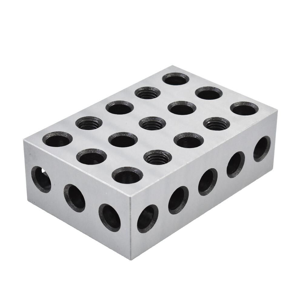 2-4-6 Blocks 23 Holes Matched Pair Machinist 246 Jig Ultra Precision .0002" New