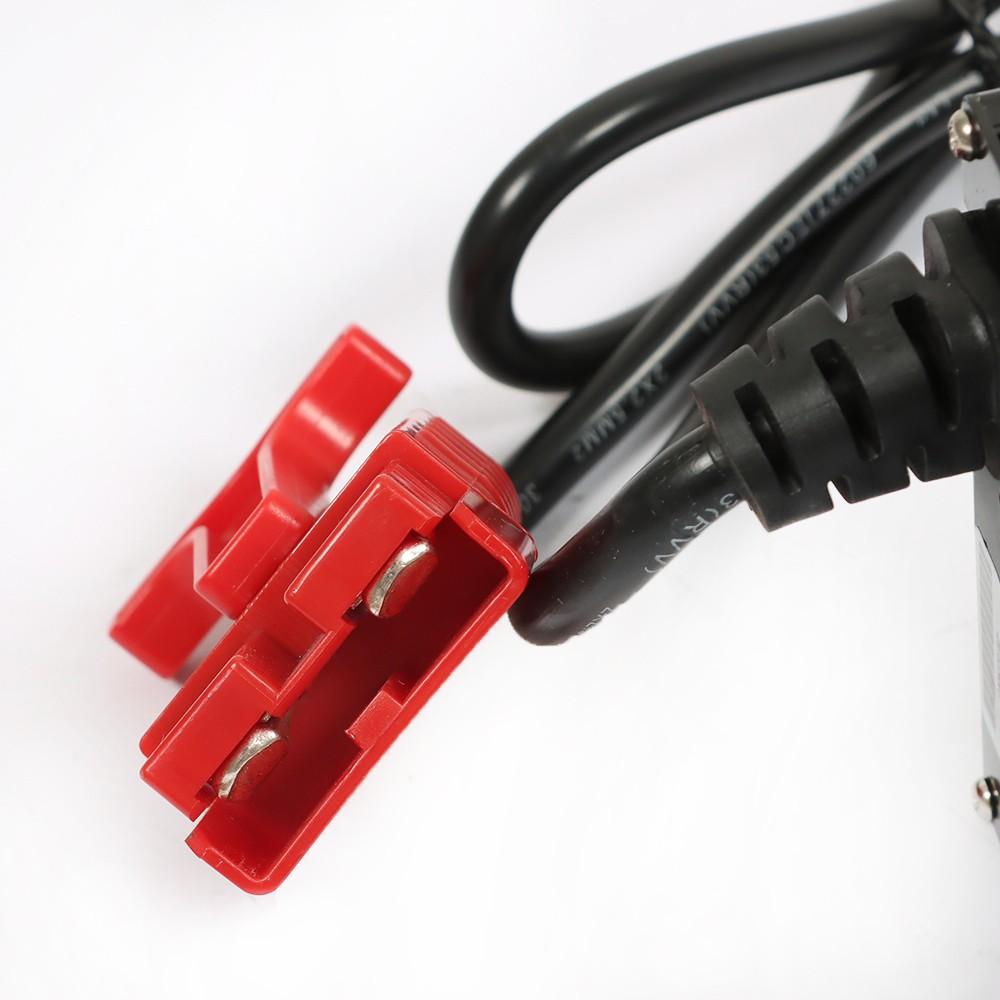 Red 24V Floor Scrubber Pallet Jack Battery Recharger With SB120 120A Connector
