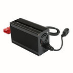 Red 24V Floor Scrubber Pallet Jack Battery Recharger With SB120 120A Connector