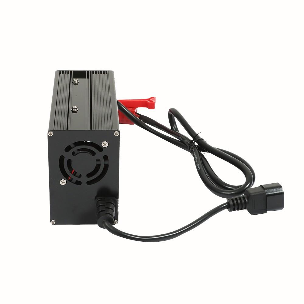 Red 24V Floor Scrubber Pallet Jack Battery Recharger With SB120 120A Connector