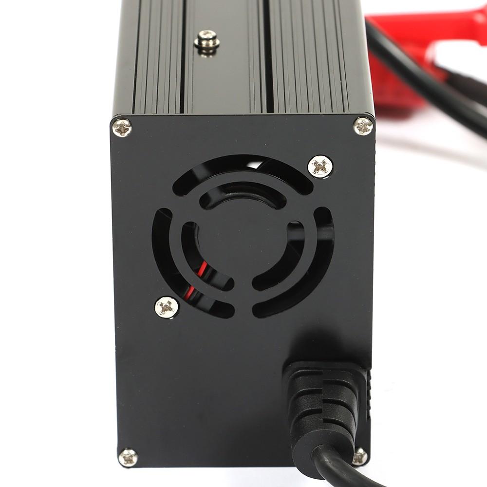 Red 24V Floor Scrubber Pallet Jack Battery Recharger With SB120 120A Connector