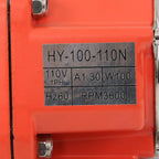Concrete Vibrator Motor 100W Single Phase Concrete Electric Vibrating Motor 110V