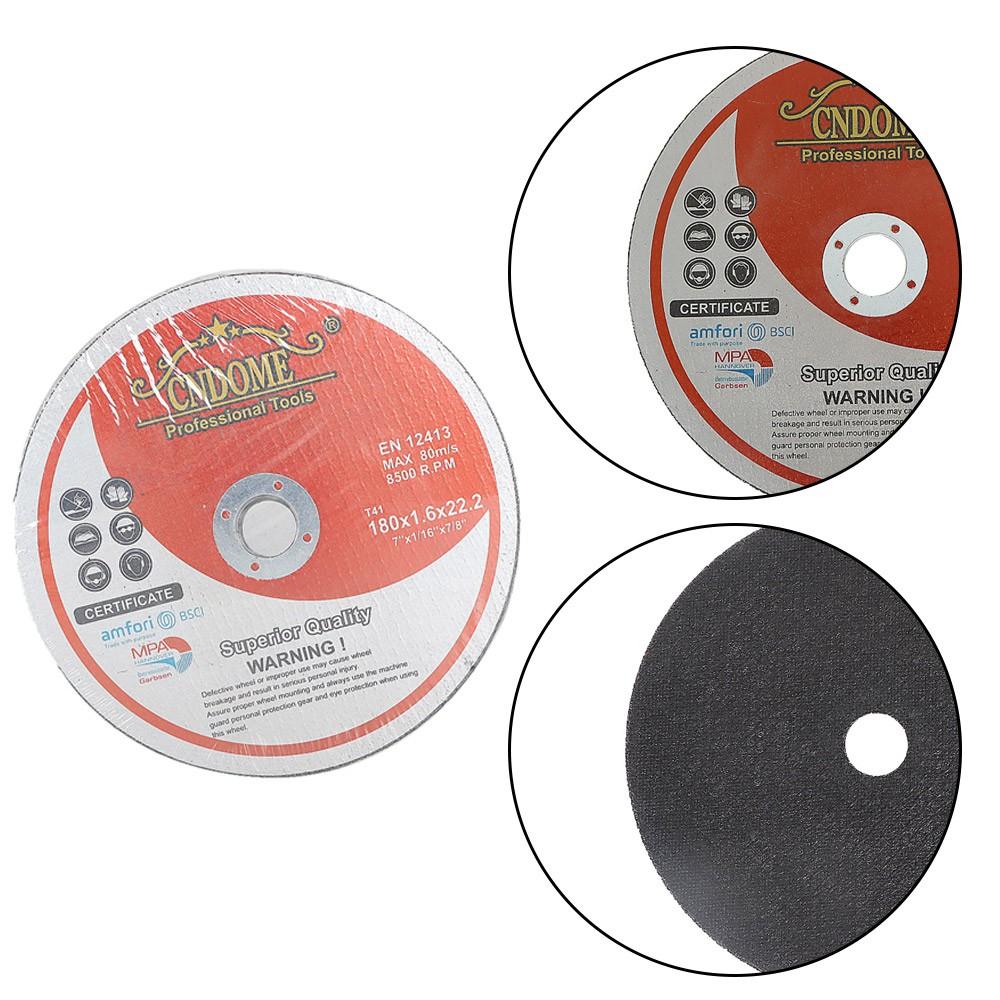 7"x1/16"x7/8" Cut-off Wheel 100Pack Metal & Stainless Steel Grinder Cutting Disc