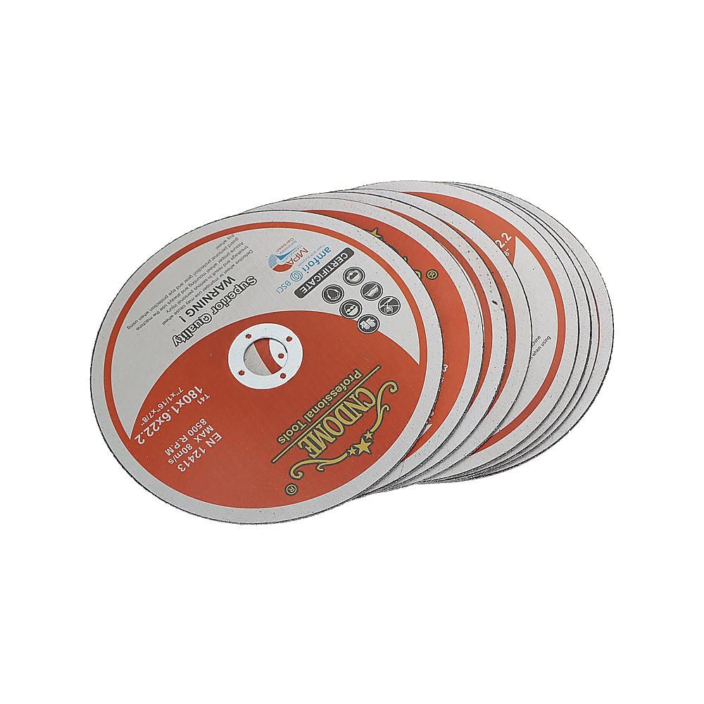 7"x1/16"x7/8" Cut-off Wheel 100Pack Metal & Stainless Steel Grinder Cutting Disc