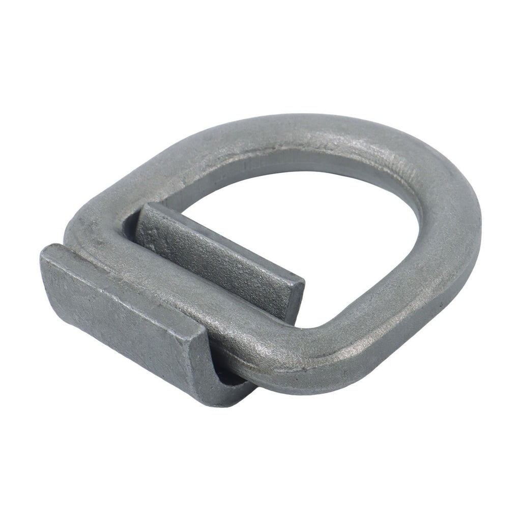 8 Pcs 3/4 Inch Heavy Duty Weld-On Forged D Ring Fracture Strength 26,500lbs