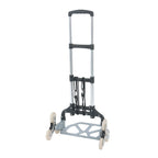 Aluminum Folding Stair Climbing Cart 180Lbs Portable Hand Truck Dolly With Wheel