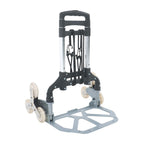 Aluminum Folding Stair Climbing Cart 180Lbs Portable Hand Truck Dolly With Wheel
