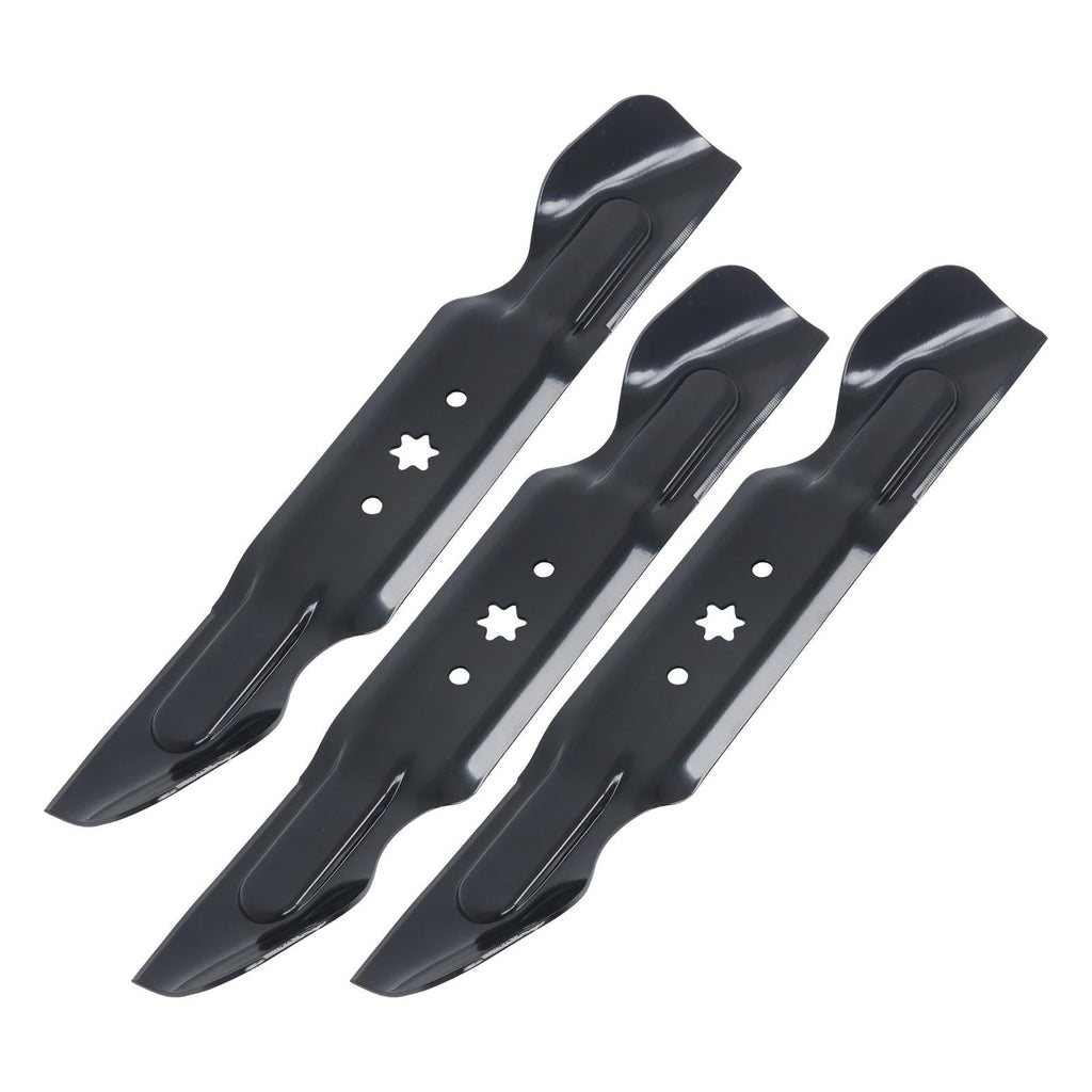 3 Pack Mulching High Lift Blade For Cub Cadet 490-110-C187 742P05620 742-05620